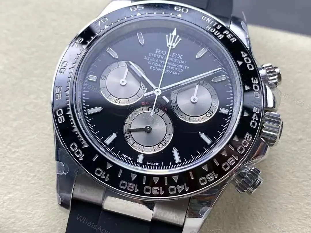 View 4 of Superclone Rolex Daytona black Dial 126519LN