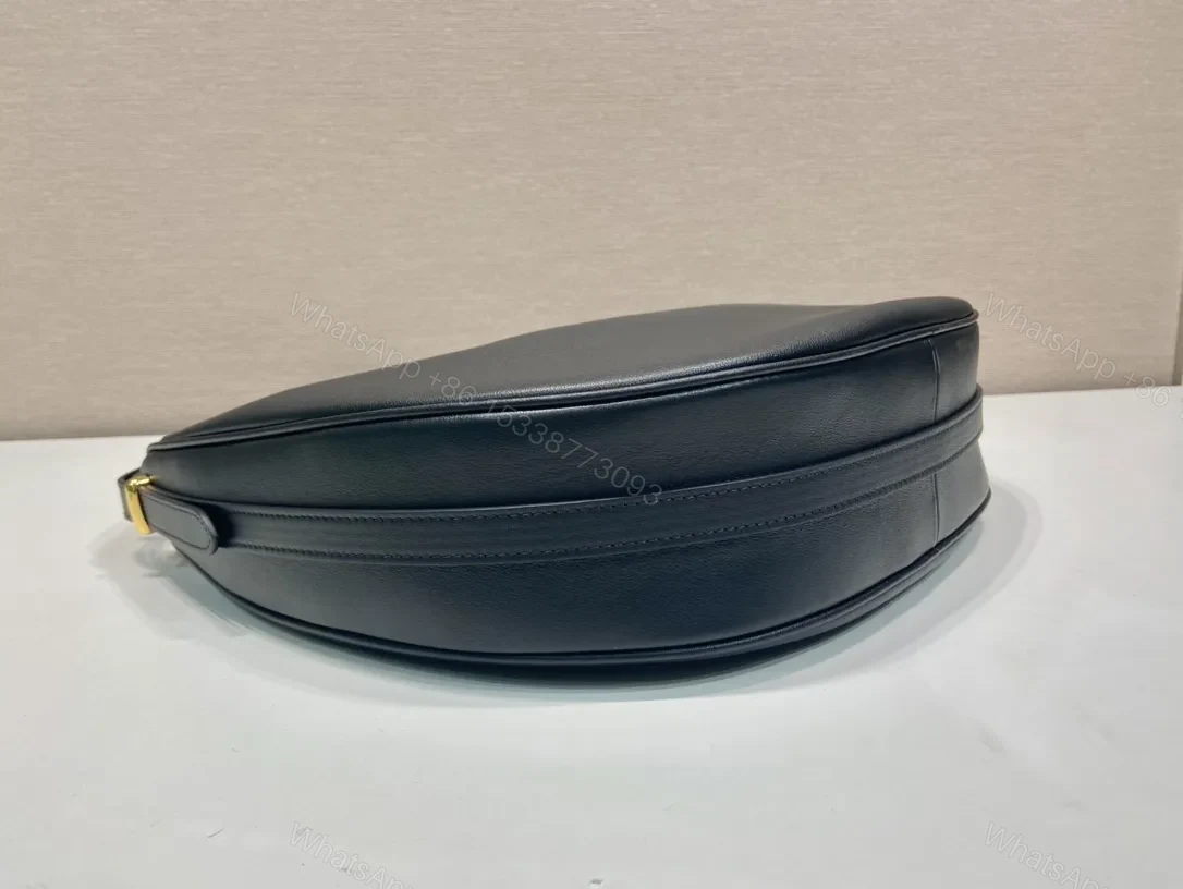View 8 of Prada Arche Small Leather Shoulder Bag