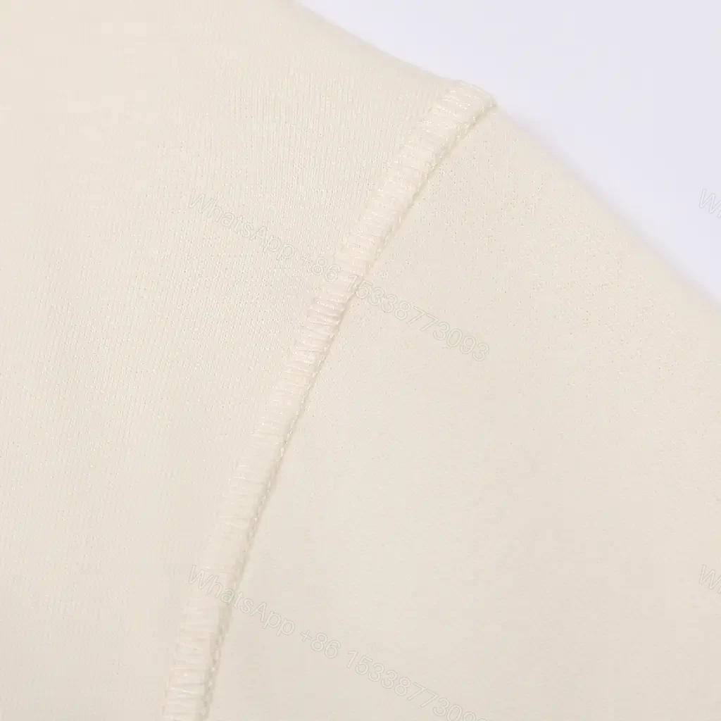 View 3 of Beige Cotton T-Shirt with Stone Island Logo