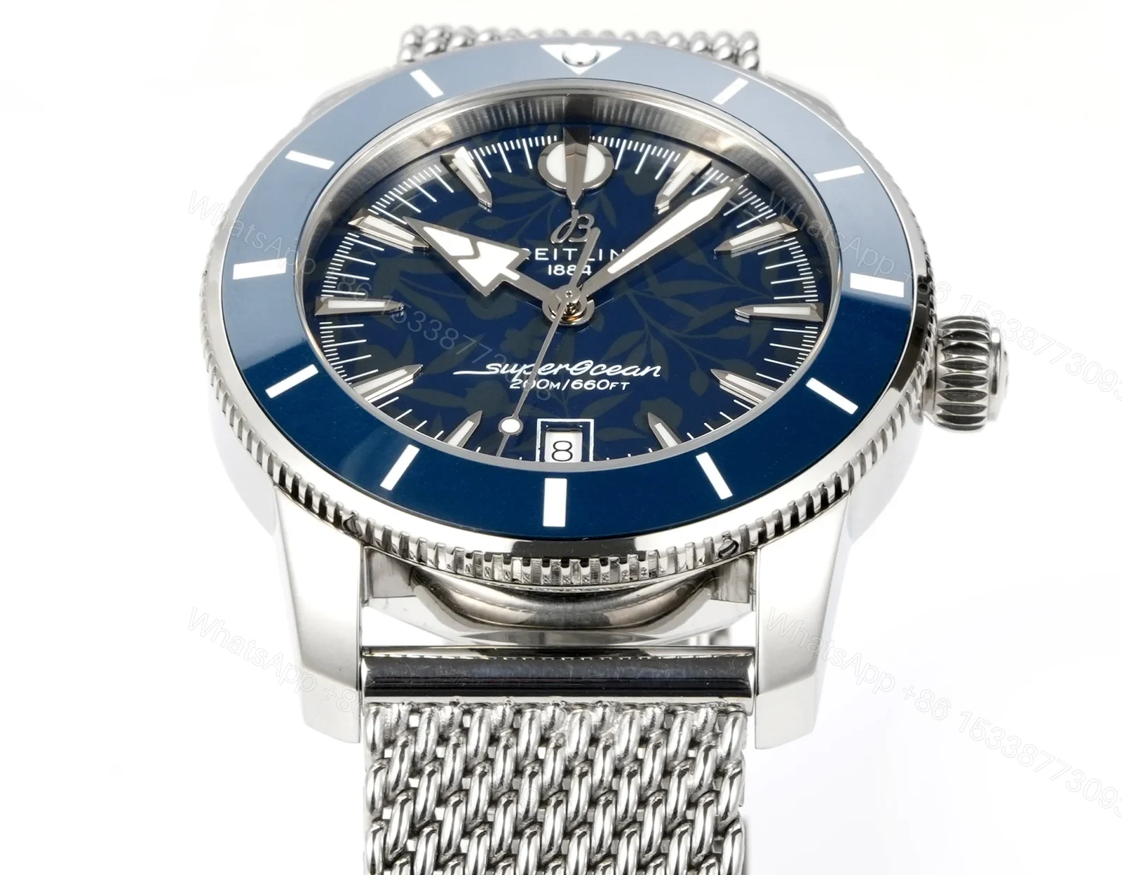 View 3 of Breitling Superocean Heritage II 42 Stainless Steel BlueDial Bracelet AB2010161C1A1