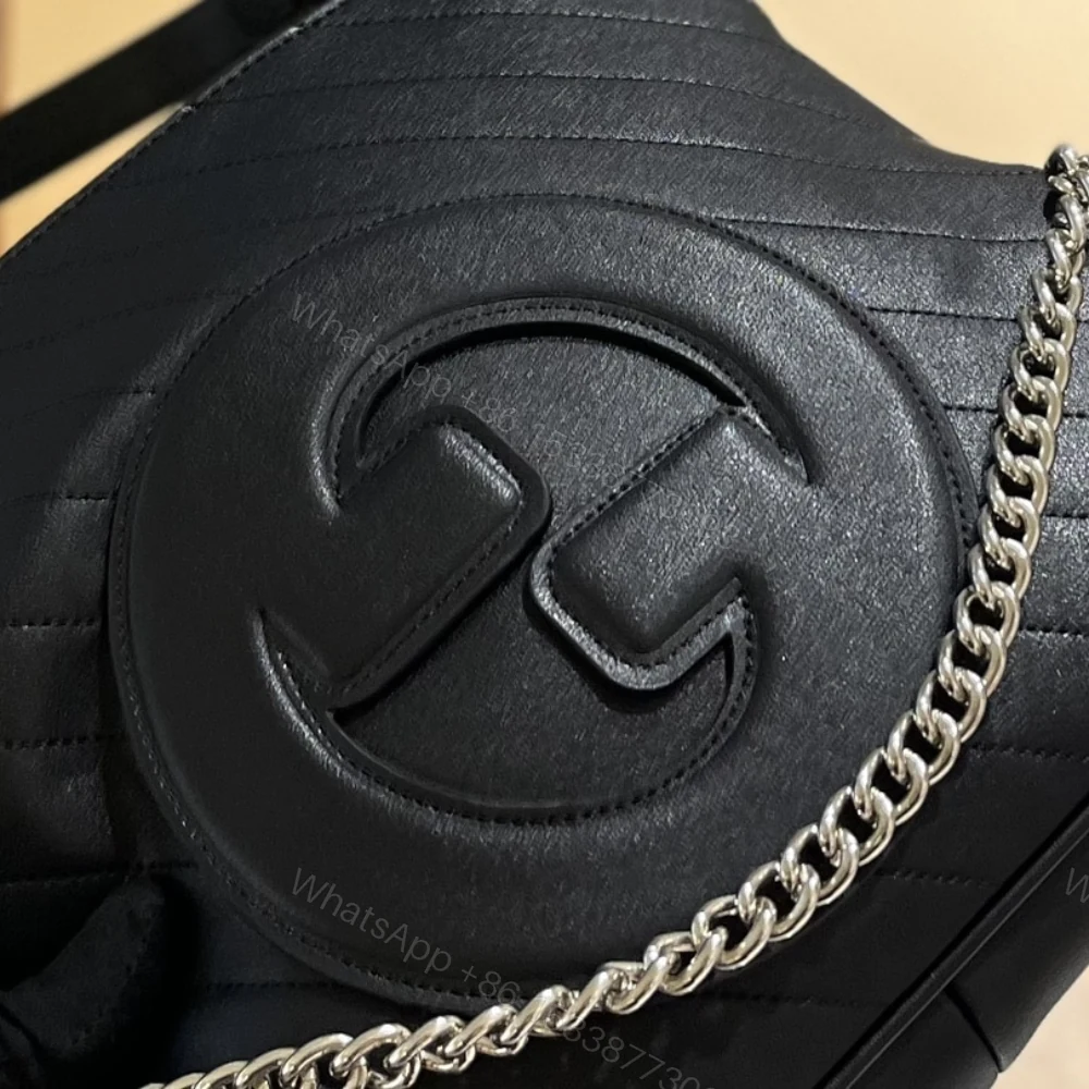 View 6 of Gucci Blondie Small Tote Bag Black 30Cm 751518 1AAOW 9022