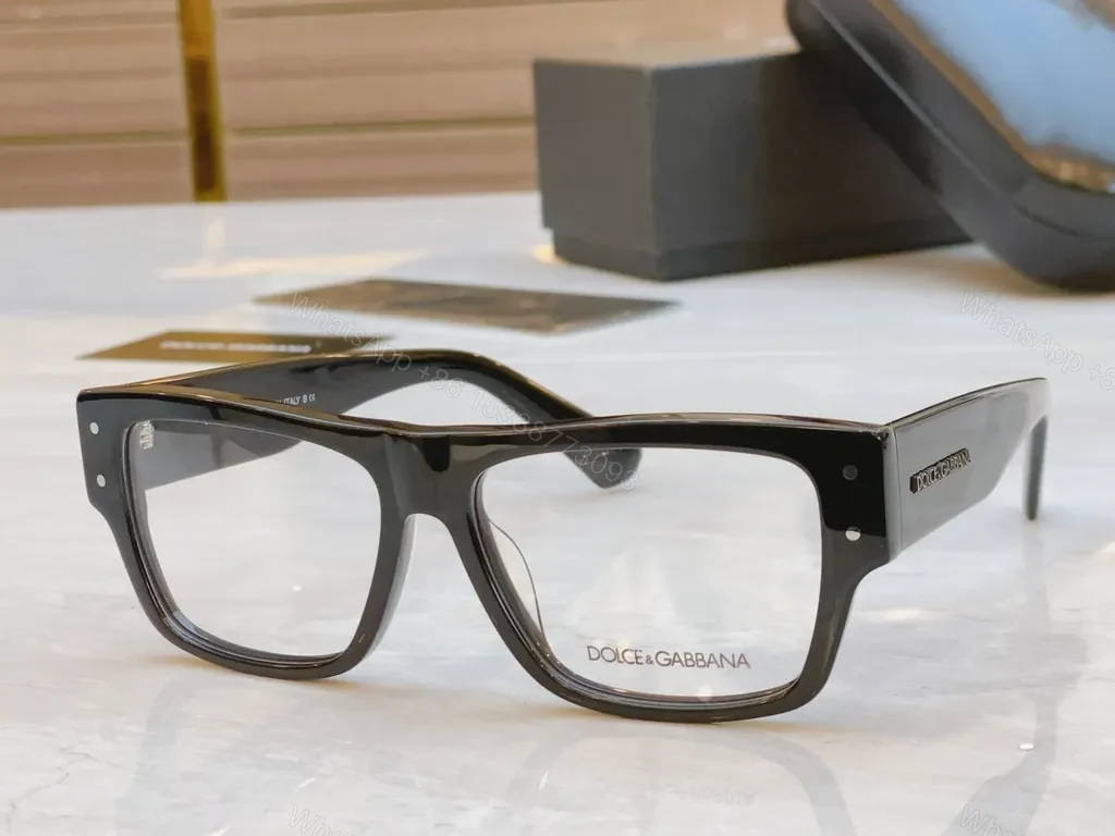 Dolce & Gabbana Black Clear-Frame Readers: Bold Luxury Eyewear — view 1