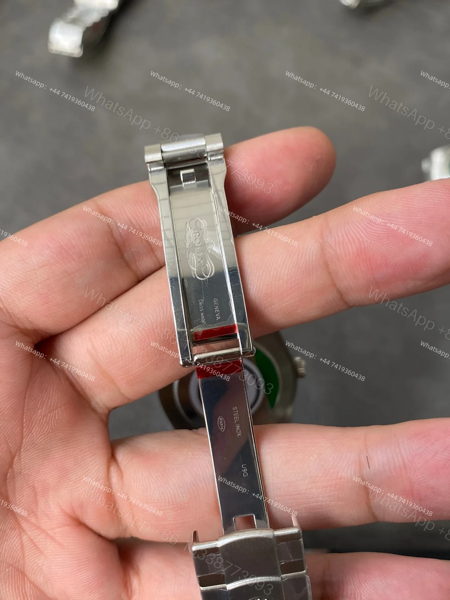 View 9 of Rolex Super Clone Oyster Perpetual M124300-0001 Silver Dial 41MM 3230 Movement
