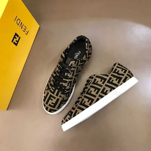 View 5 of FENDI FF MOTIF MESH SNEAKERS – FD15