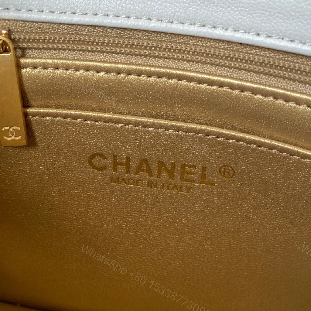 View 3 of Gold-Chain Quilted Flap Bag: Luxe Everyday Icon