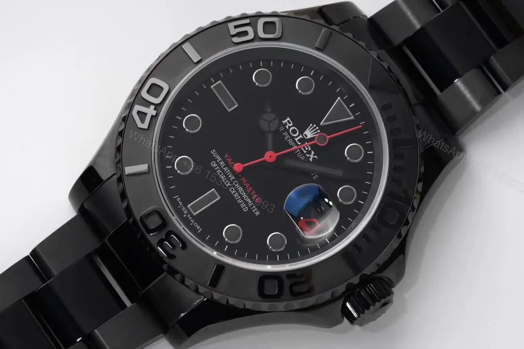 View 3 of ZF Factory Clean Factory Rolex Yacht-Master 42mm Black Ceramic Watch