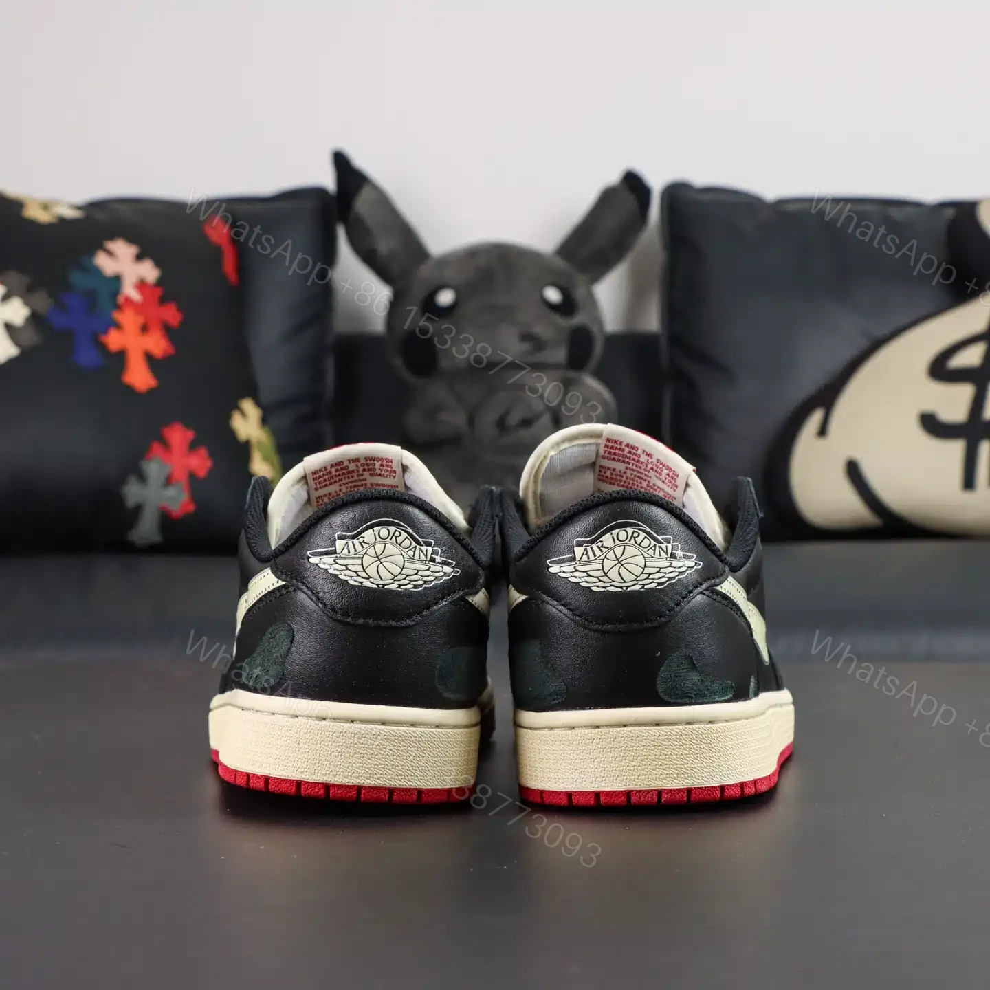 View 6 of Nigel Sylvester x Air Jordan 1 Low OG Nitro “Better With Time” Reps