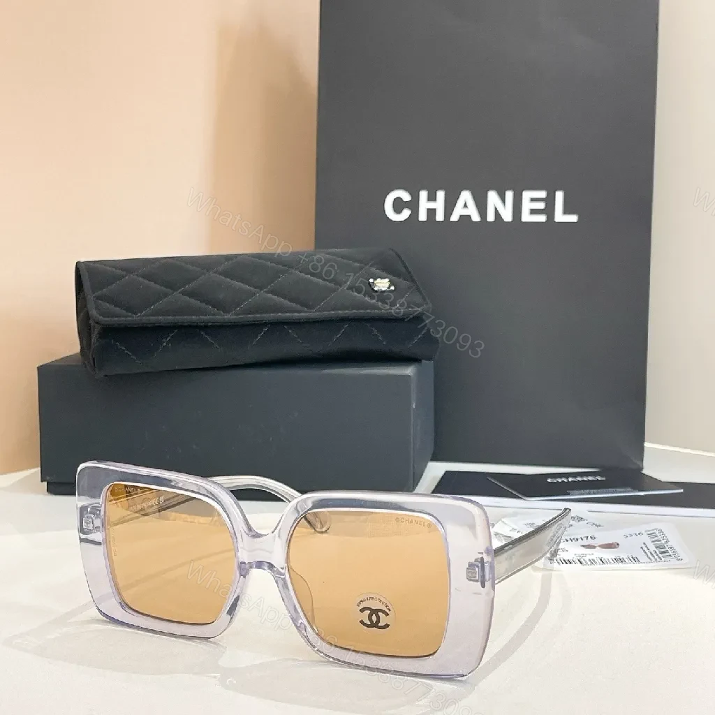 View 5 of Soft Pink Luxe Sunglasses, Oversized Square, UV Shield