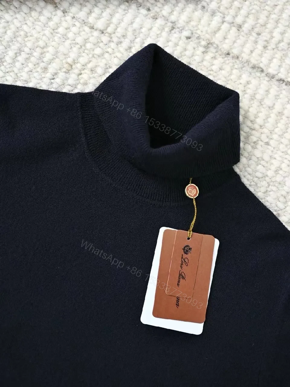 View 5 of Premium Knit Mockneck Sweater: Supremely Comfortable, Refined Style