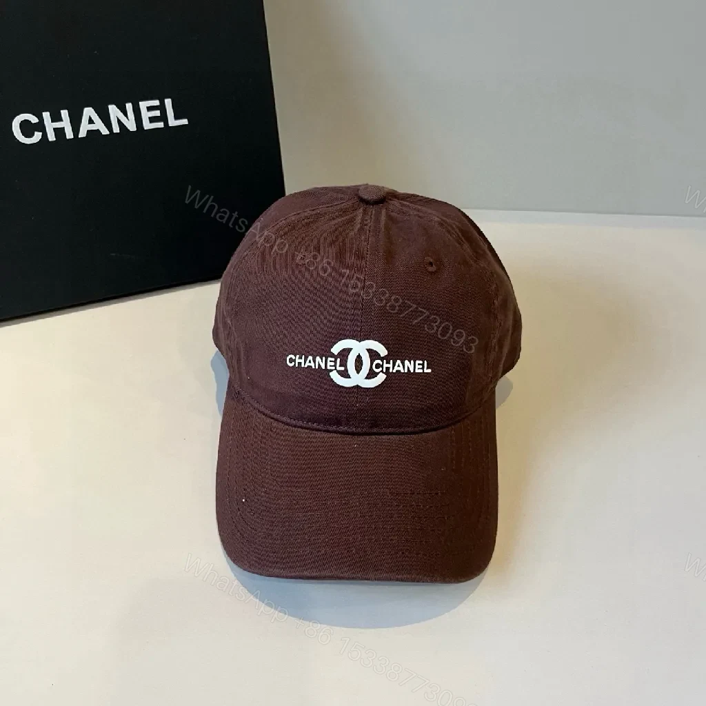 View 8 of Colorful Cotton Cap: Luxe-Inspired, Logo-Detail Cap