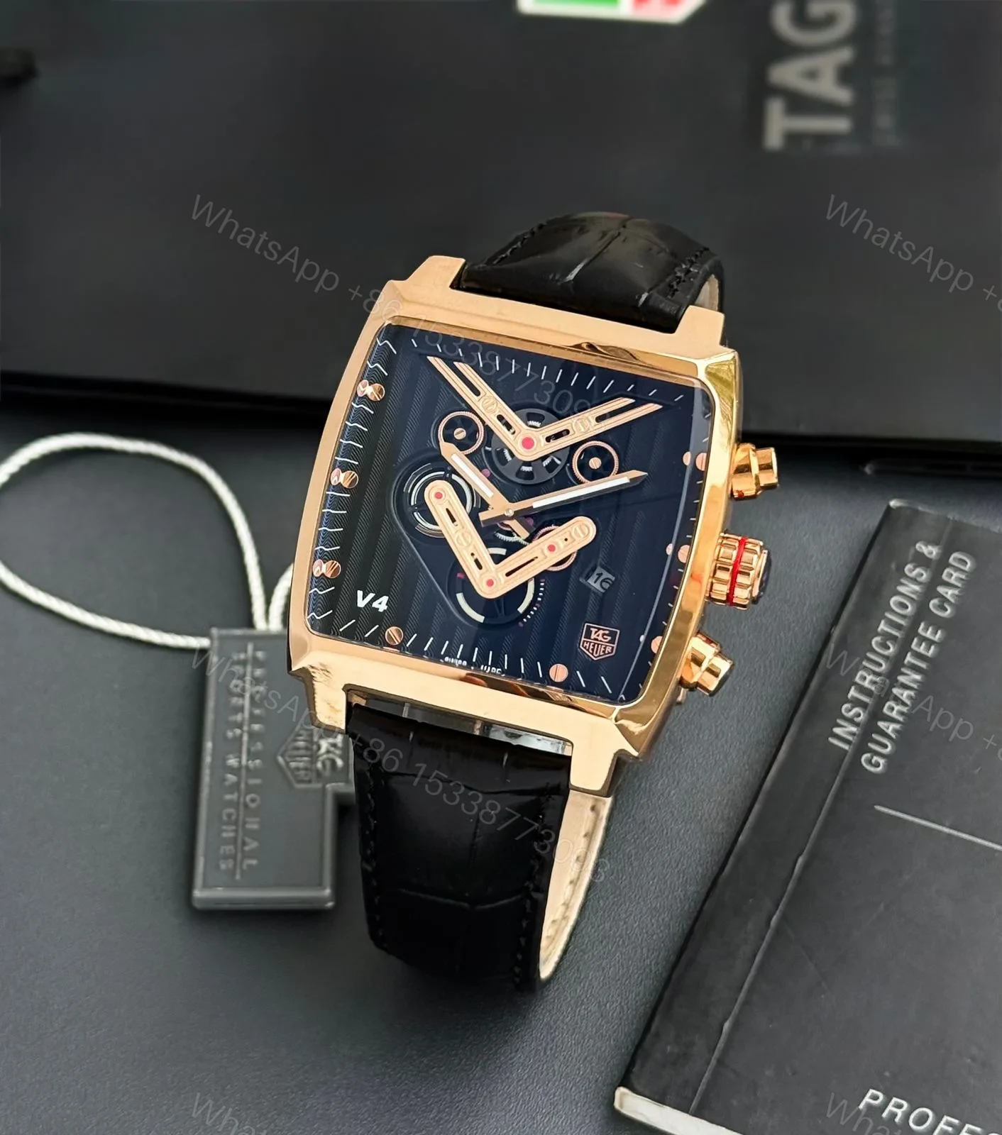 TAG HEUER CHRONOGRAPH LUXURY WATCH — view 1