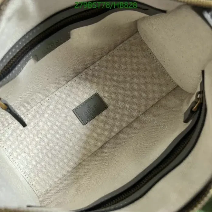 View 12 of Gucci BAULETTO Replica Black Handbag HB8285 – Classic GG Canvas