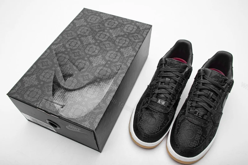 Fragment Clot x Nike Air Force 1 PRM Black CZ3986-001 — view 2