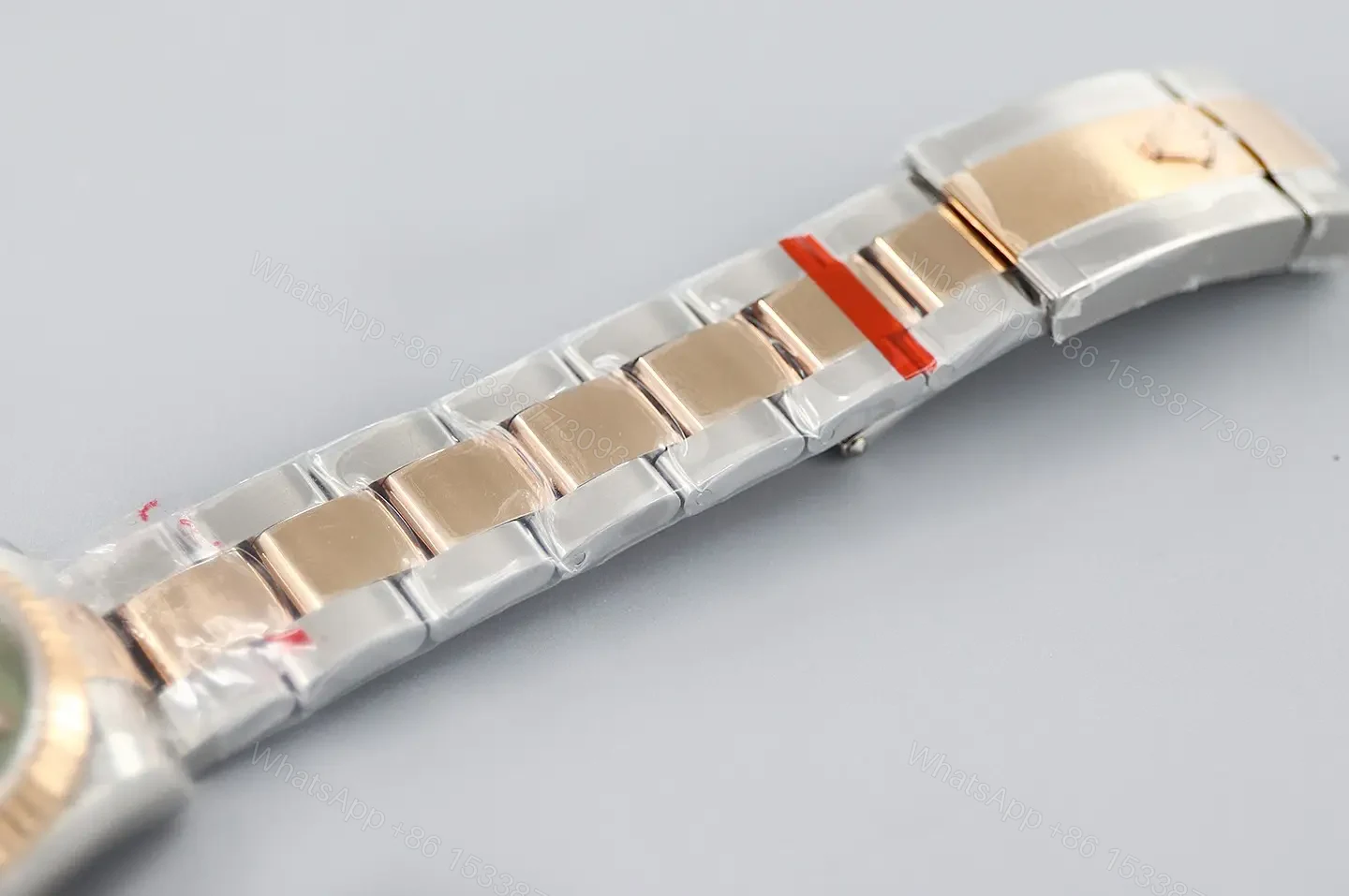 View 7 of Rolex Datejust 31 178313 Diamond Champagne Dial Oyster Bracelet Watch 178383-0005