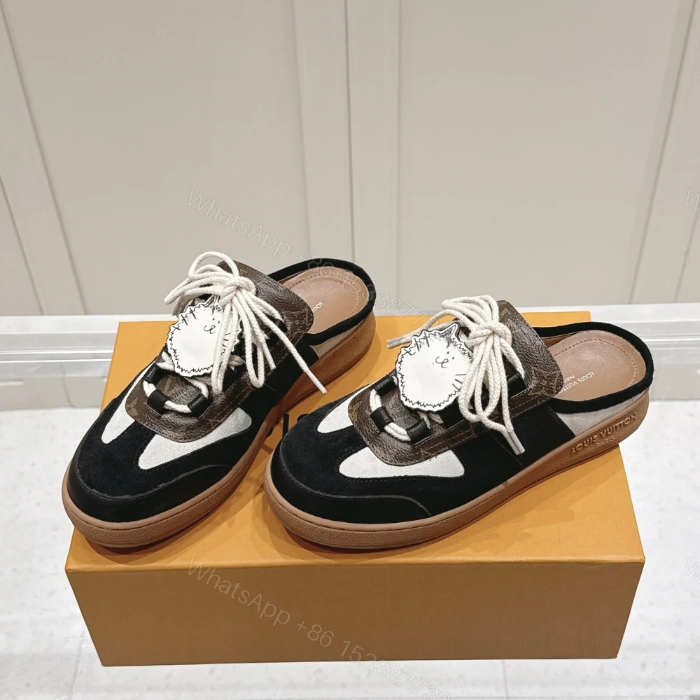 View 2 of Louis Vuitton Lous Open Sneakers Black 1ABVQ9