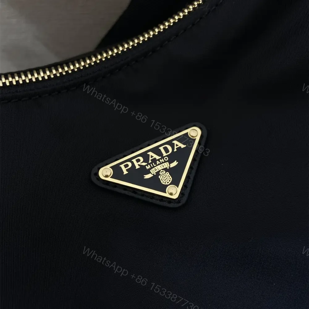 View 7 of 高仿Prada*RE-Nylon系列1BC264單肩包黑色免檢版