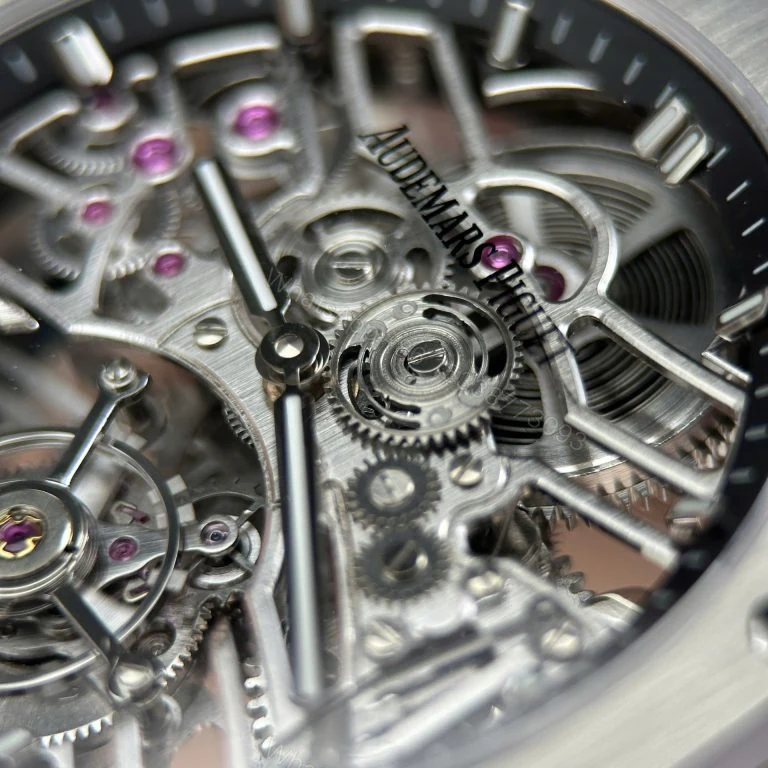 View 4 of Audemars Piguet Royal Oak 26735 Super Clone Skeleton Tourbillon