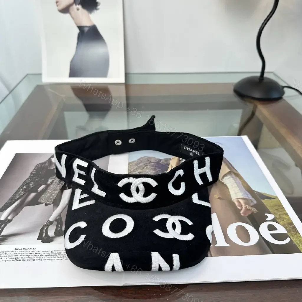 View 3 of Bold Logo Visor Cap: Luxe Streetwear, All-Day Comfort