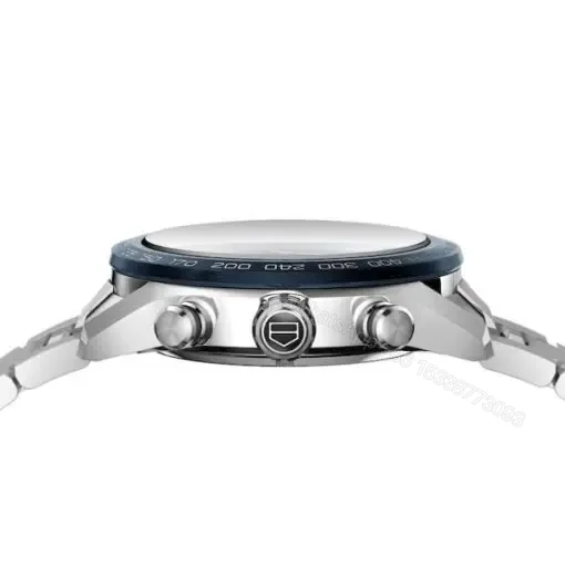 View 4 of Replica TAG Heuer Carrera Men Automatic Blue Stainless Steel Watch CBN2A1A.BA0643
