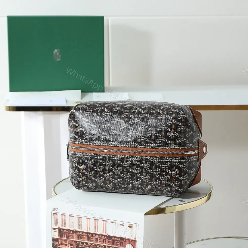 View 2 of 高仿Goyard*BOEING2旅行洗漱包化妝包棕色免檢版