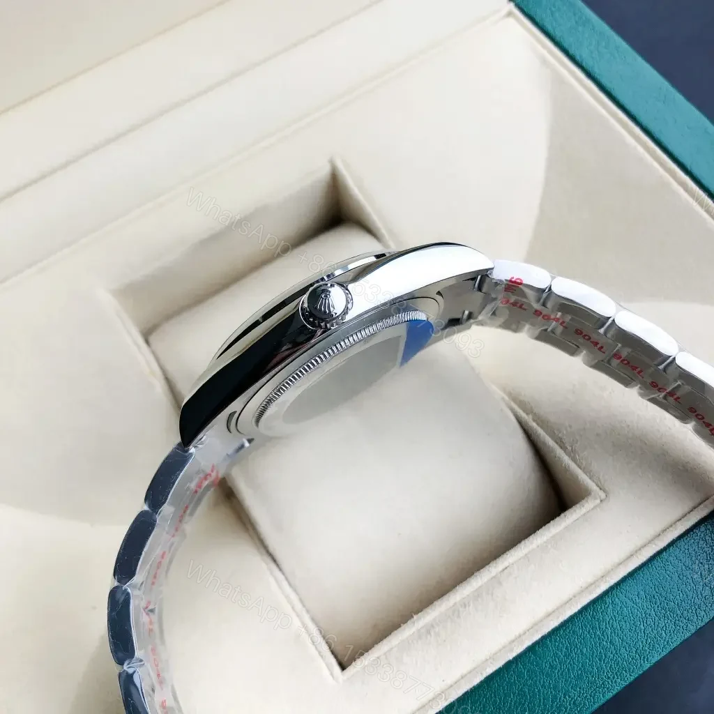 View 9 of Rolex Oyster Perpetual 41 Stainless Steel Silver Dial 124300-0001