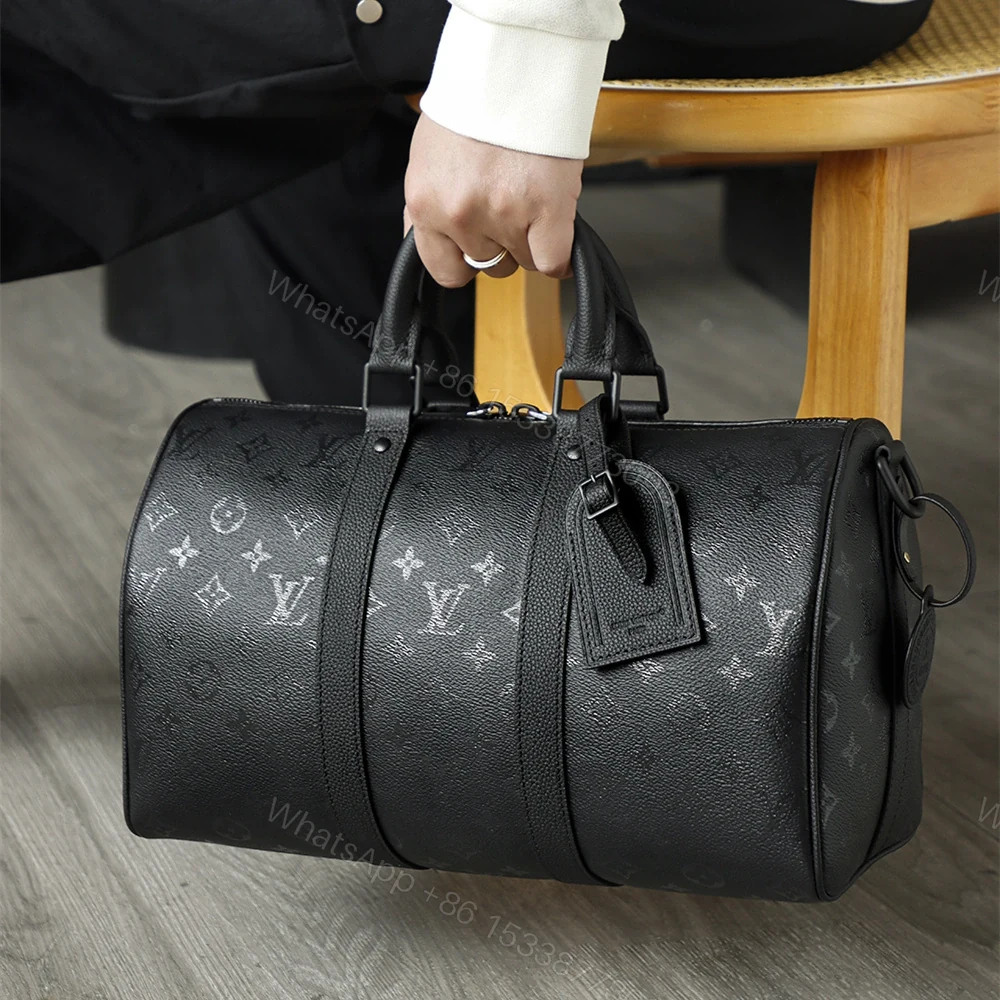 View 19 of 高仿LV*Keepall35系列M28370男士單肩包免檢版