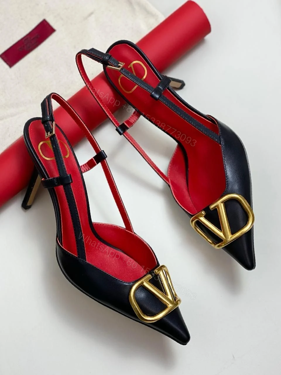BUY VALENTINO FIRST COPY PARTY HEELS WOMEN STYLISH SANDALS — view 1