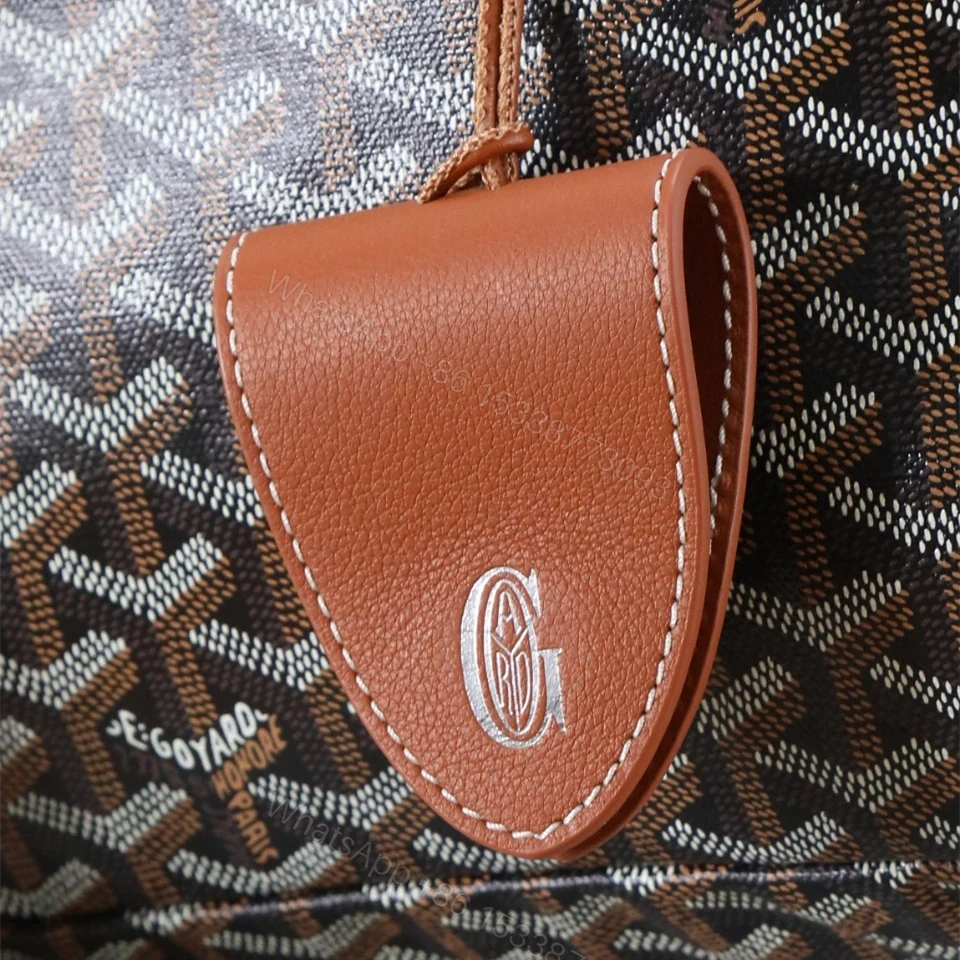View 11 of 高仿Goyard*STLOUIP1滿印Tote手提袋棕色免檢版小號
