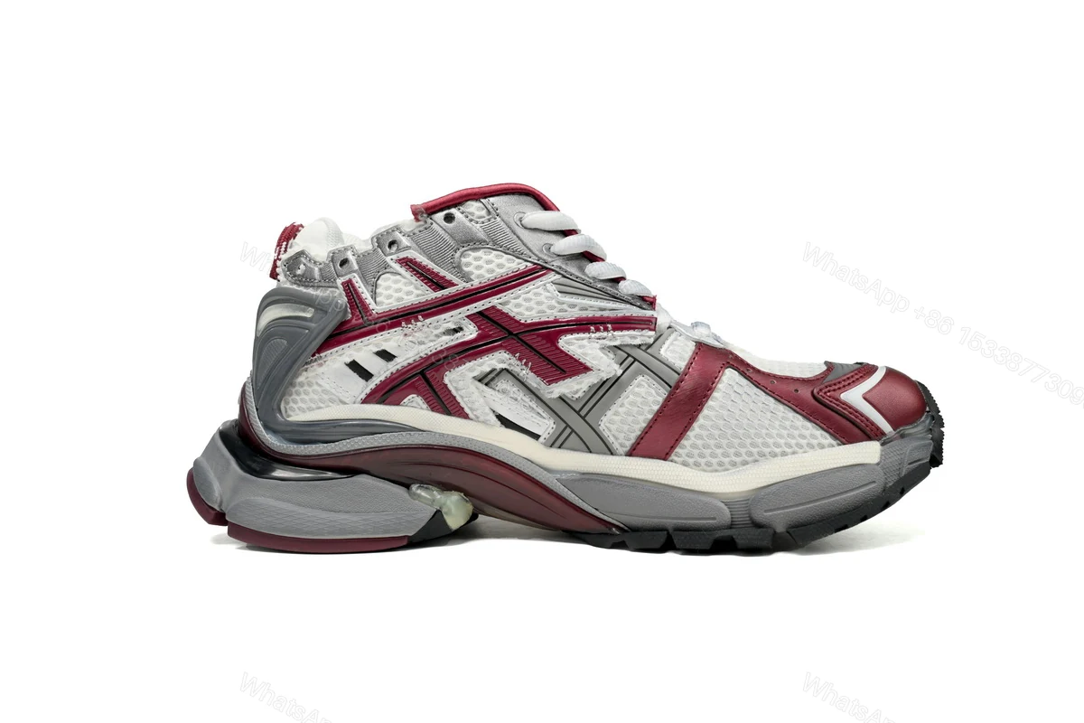 View 5 of Balenciaga Runner White Wine Red
