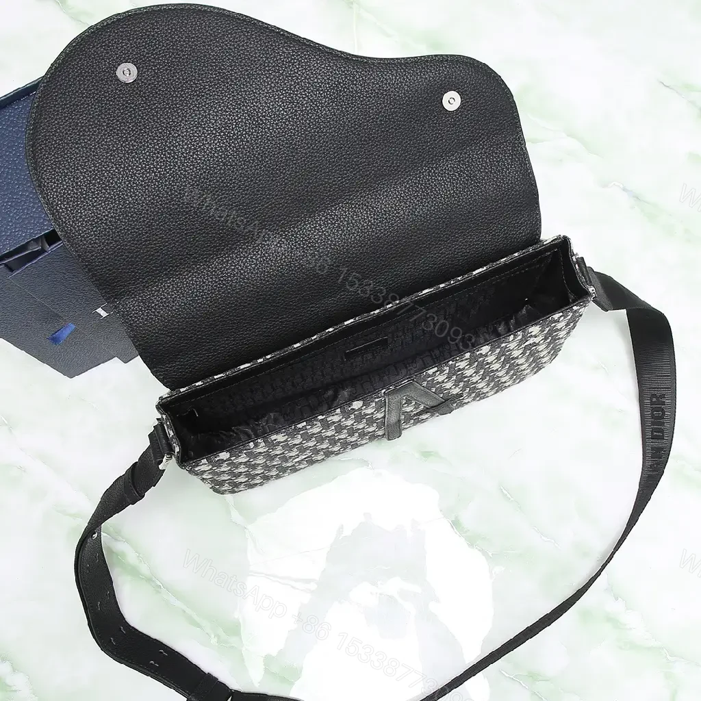 View 5 of Monogram Crossbody: Black Leather, Modern Luxe, Daily Chic