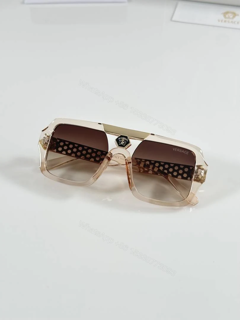 View 3 of First Copy Versace 215 Water Brown Sunglasses