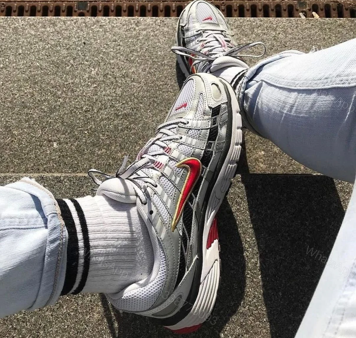 View 5 of FIRST COPY NIKE P-6000 TRAINER METALLIC RED FOR MEN