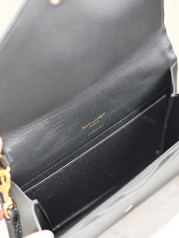 View 8 of Chic Quilted YSL Wallet on Chain â€“ Compact Luxury Bag