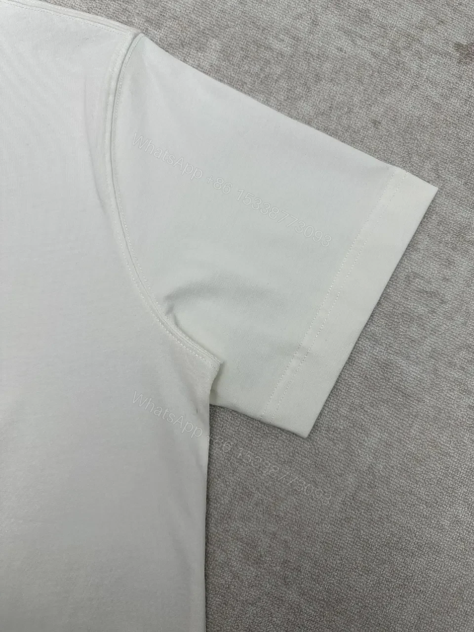 View 2 of Heritage Horse Graphic Tee – Cotton, Relaxed Fit, White/Gray