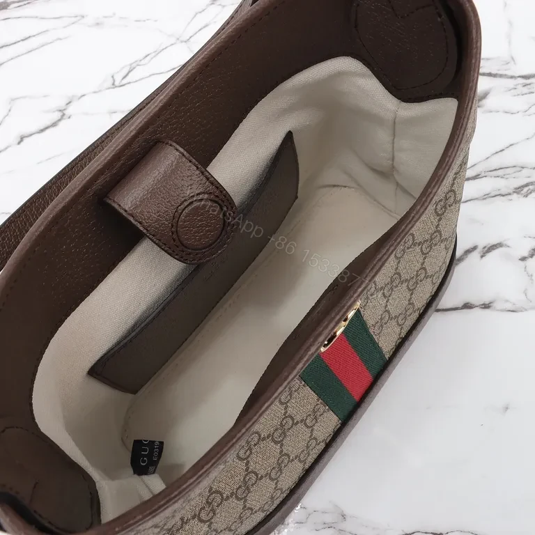 View 2 of G GG Supreme Shoulder Bag: Signature Craft & Versatility
