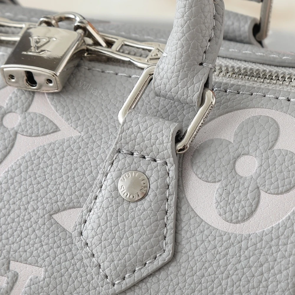 View 4 of Louis Vuitton Speedy Bandoulière 20 Bag Gray 20Cm M14207