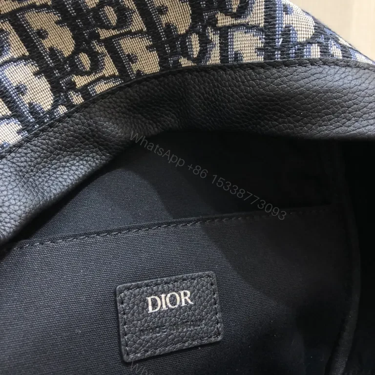 View 3 of Compact Monogram Backpack â€“ Designer-Inspired, Structured, Everyday Luxury