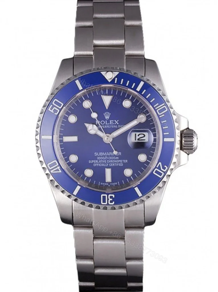Superclone Rolex Submariner Blue Dial SRL50 — view 1