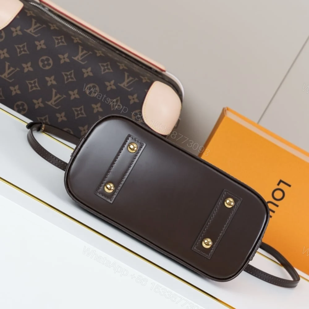 View 4 of Louis Vuitton Alma BB Damier Dark Brown 23Cm