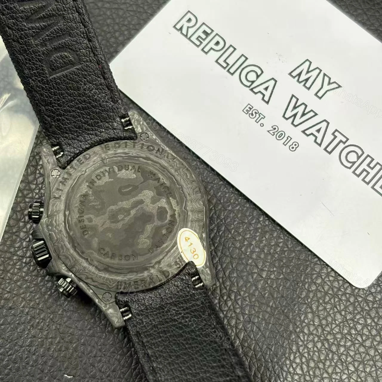 View 2 of Rolex Daytona DiW Carbon Edition