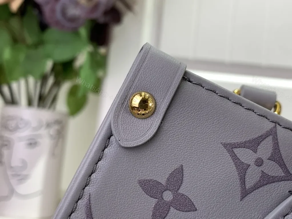 View 5 of Elegant Monogram Tote: Structured Luxury Bag for Everyday Proportions