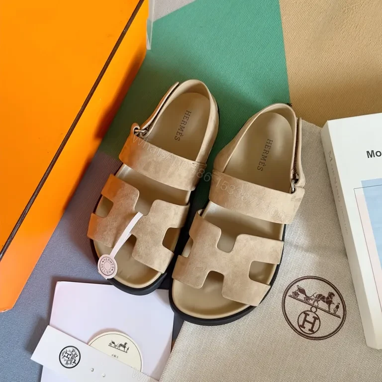 View 4 of Elegant Suede Sandals: Architected Comfort for All-Day Style