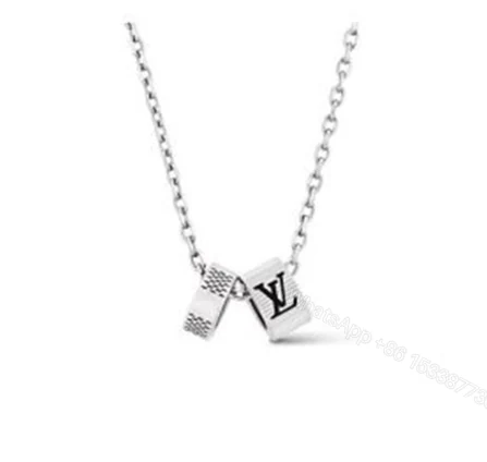 LV Damier Rings Pendant — view 1