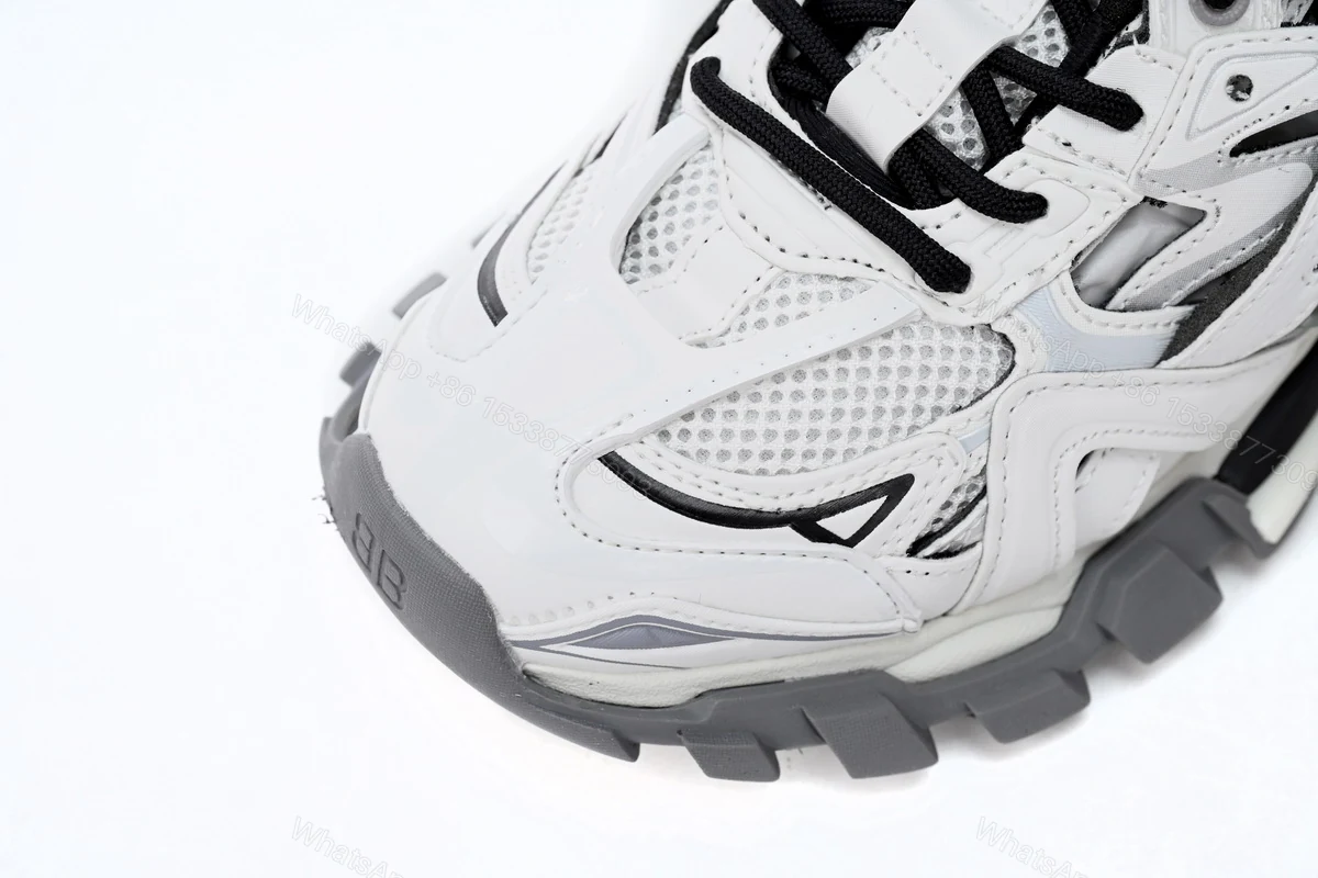 View 12 of Balenciaga Track 2 Sneaker Black And White 568614 W2GN3 1090