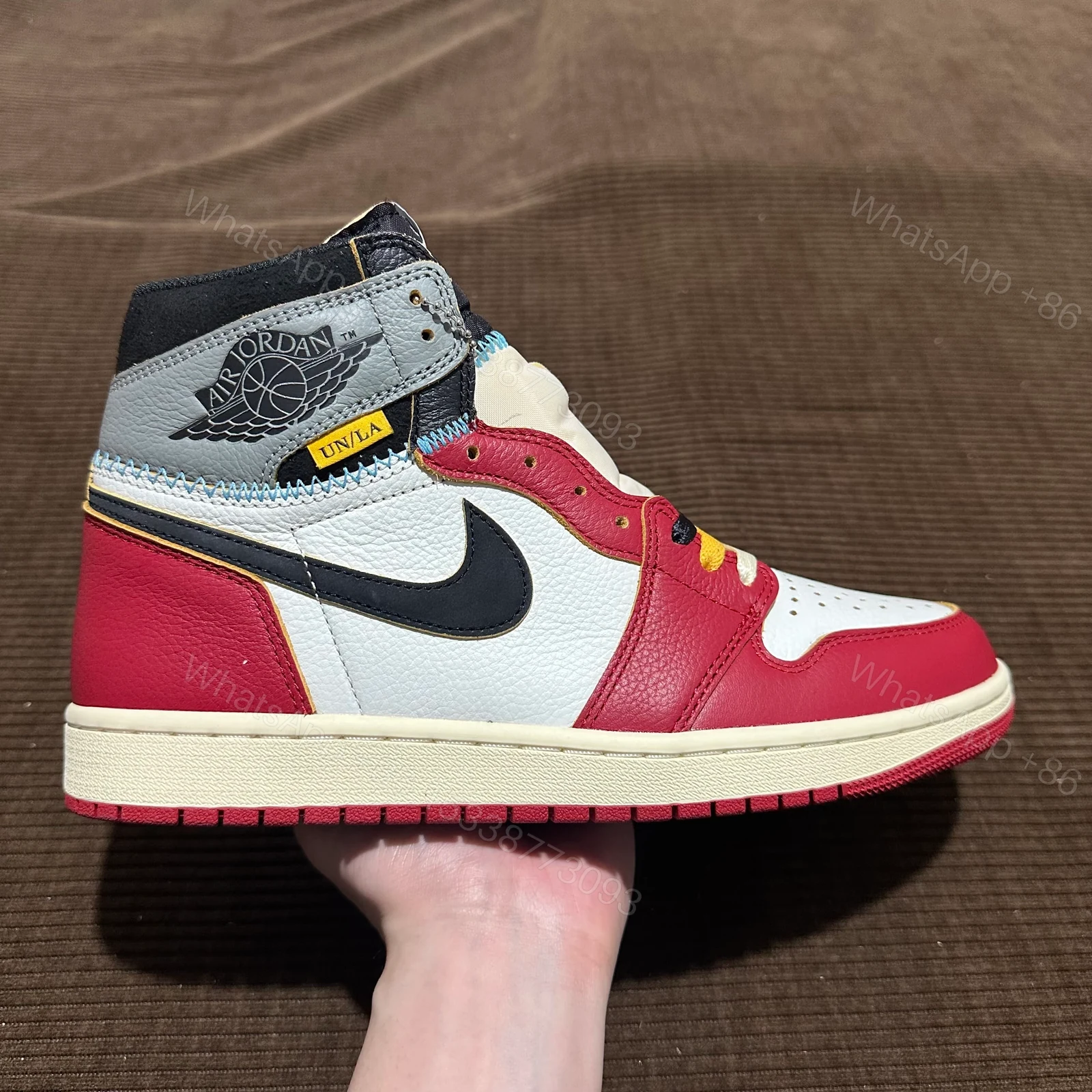 Jordan 1 Retro High OG SP Union LA Chicago Shadow — view 1