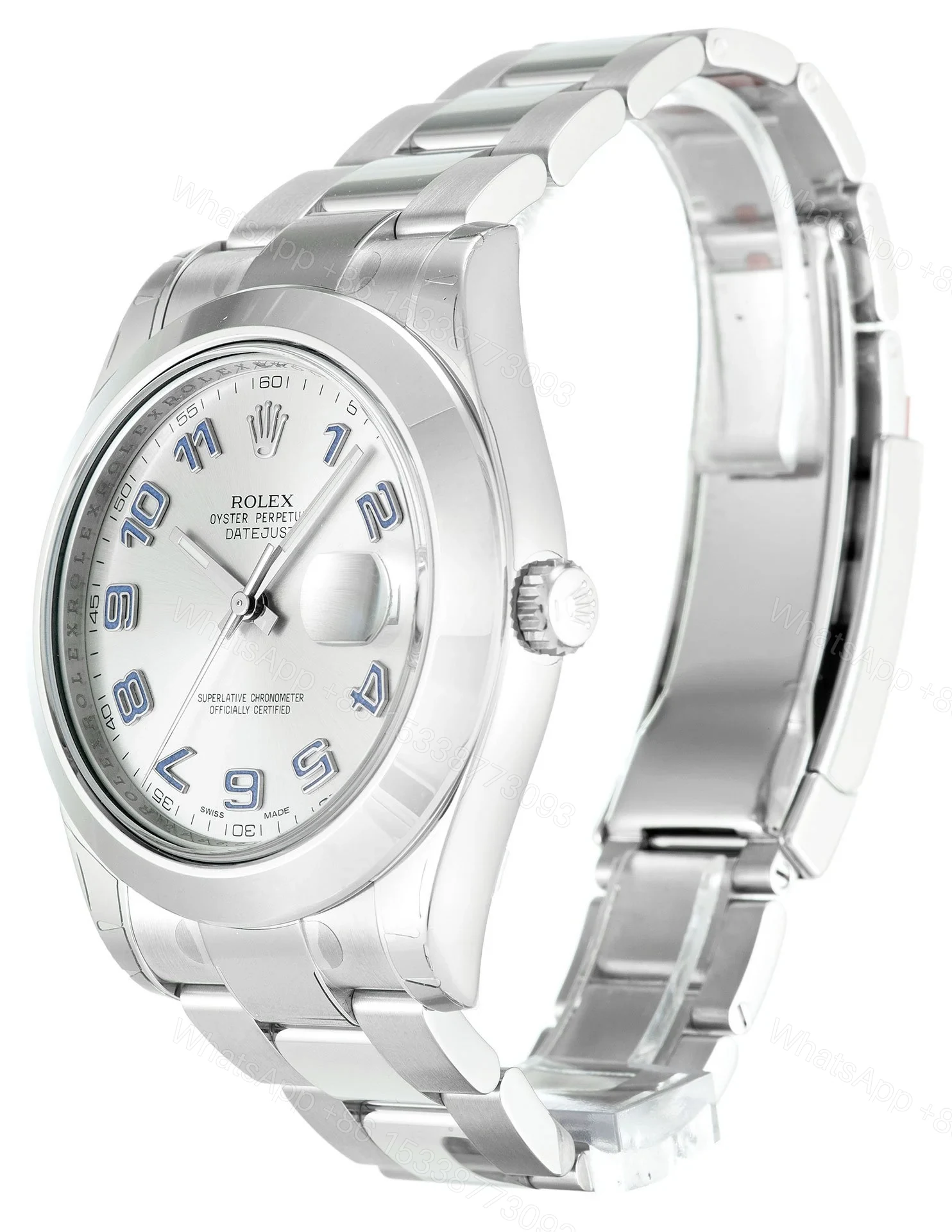 View 2 of Replica Rolex Datejust II Silver Dial 116300 41 mm