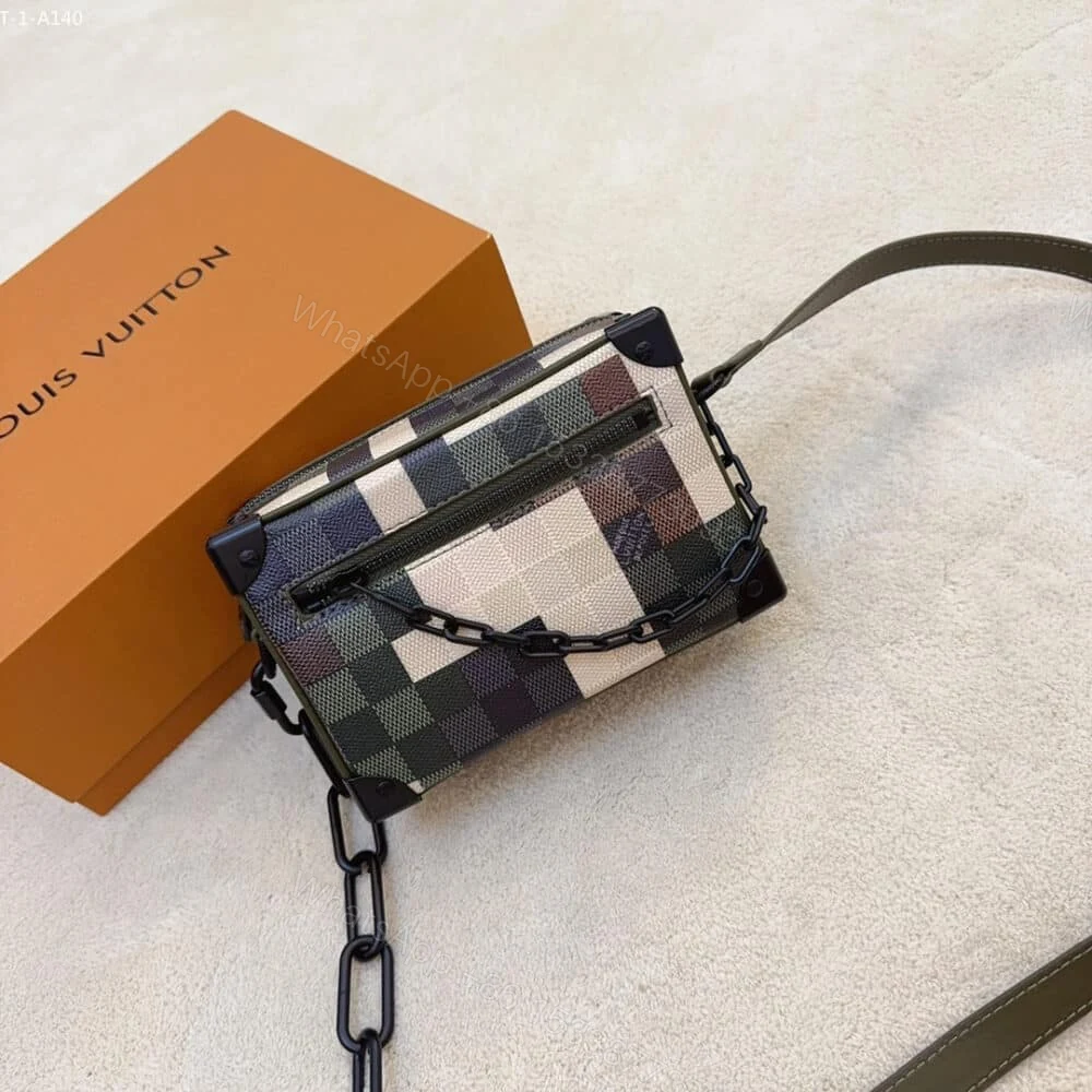 View 2 of Louis Vuitton Mini Soft Trunk Green 20Cm M24581