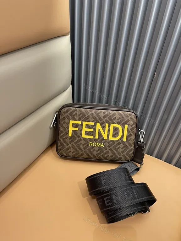 View 9 of Bold Monogram Crossbody with Fendi Touch Bag