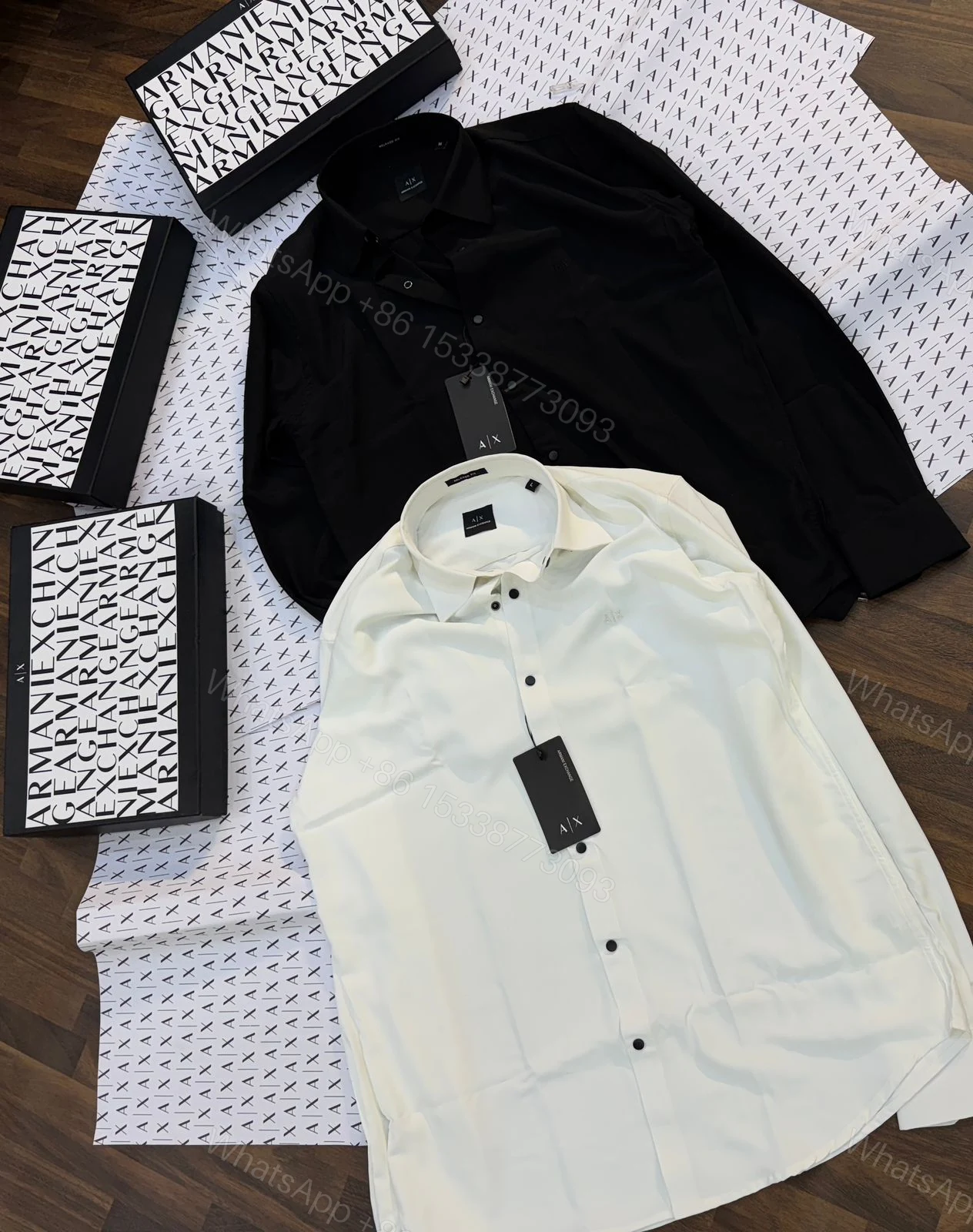 View 7 of First Copy Armani Exchange Shirt