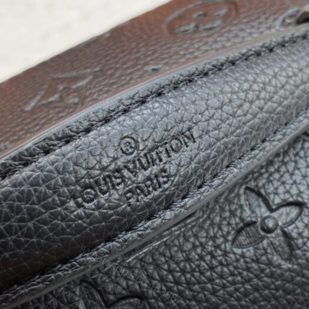View 6 of Louis Vuitton Monogram Bumbag Empreinte Black 37Cm M44812